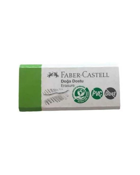 Faber Castell Doğa Dostu Küçük Silgi Dust Free PVC Free 3 lü 187354 - 2