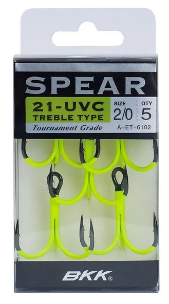 BKK Spear-21 UVC Üçlü Olta İğnesi