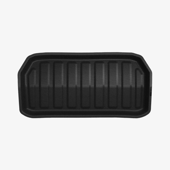 Spigen Tesla Model Y Uyumlu Front Trunk Ön Bagaj 3D Havuz Paspas Black TL10-Y