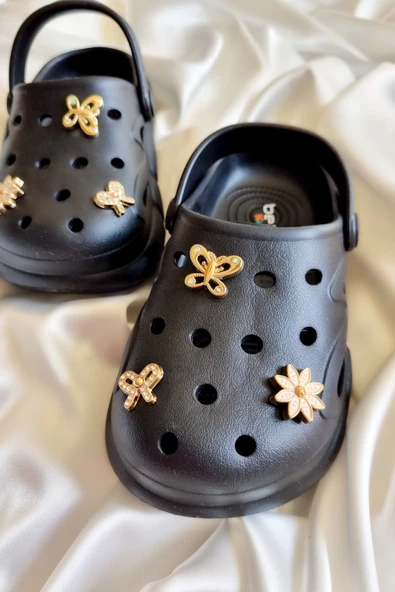 Akınal Bella Taşlı Çocuk Sandalet Terlik - Resim 10