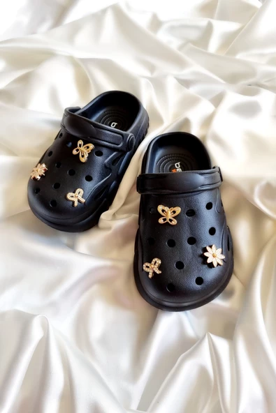 Akınal Bella Taşlı Çocuk Sandalet Terlik - Resim 11