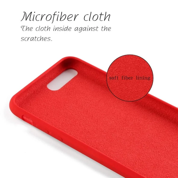 Apple iPhone 7-8 Kılıf İçi Kadife Silikon Lansman Tam Koruma - 2