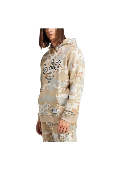 adidas Hoodie AAC camo Erkek  Sweatshirt IR9472 - 2