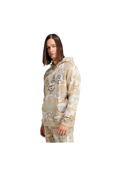 adidas Hoodie AAC camo Erkek  Sweatshirt IR9472