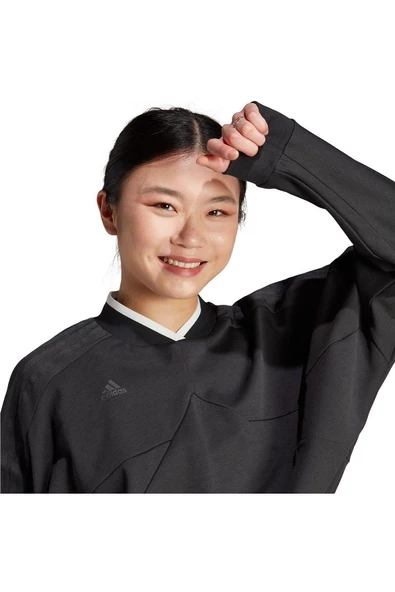 adidas W TIRO CREW Kadın Sweatshirt IA3039 - 5