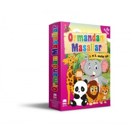 Ema 1. ve 2. Sınıflar için Ormandan Masallar 30 Kitap