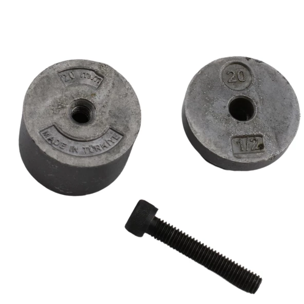 PVC PPRC Tesisat Boru Paftası 20 Lik mm Plastik Boru Kaynak Birleştirme Makinesi Paftası Yedeği 1/2 - 5