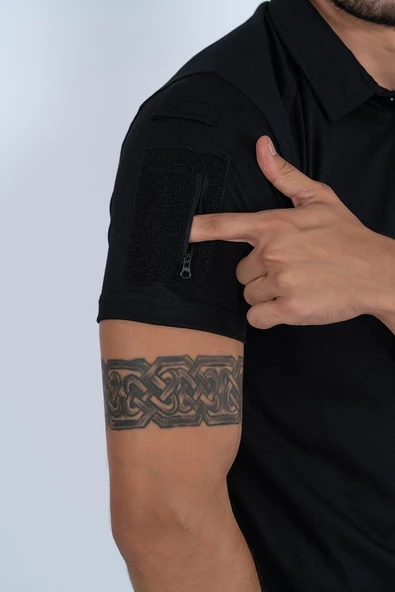 Combat Tactical Outdoor  Tişört Günlük Sıfır Yaka Tişörtü T-Shirf - 802 - 4
