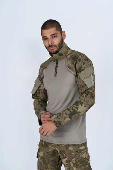 Bikatex Taktik Tişört Operasyon Tişörtü Uzun Kol T-Shirt - 402 - Resim 10