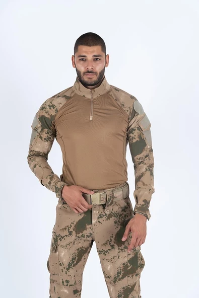 Combat Tactical Outdoor Taktik Tişört Operasyon Tişörtü Uzun Kol T-Shirt - 401 - 2