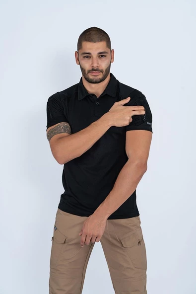Combat Tactical Outdoor  Tişört Günlük Sıfır Yaka Tişörtü T-Shirf - 802 - 11
