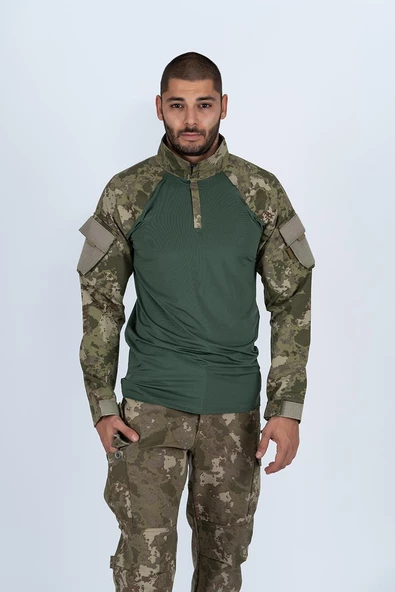 Bikatex Taktik Tişört Operasyon Tişörtü Uzun Kol T-Shirt - 402 - 7