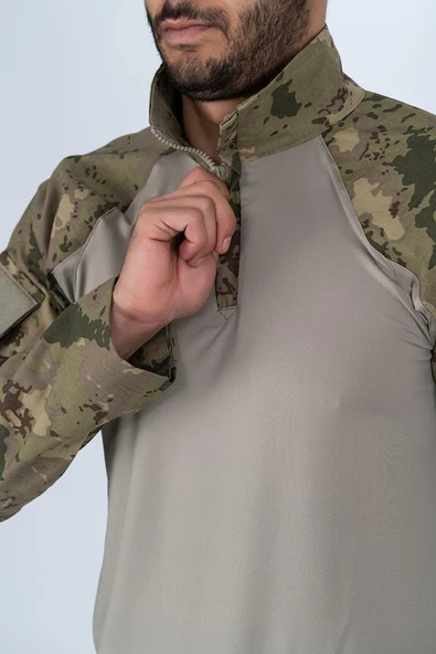 Bikatex Taktik Tişört Operasyon Tişörtü Uzun Kol T-Shirt - 402 - Resim 5