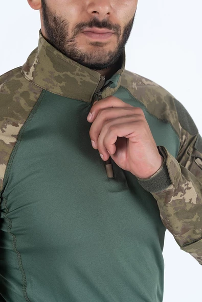 Combat Tactical Outdoor Taktik Tişört Operasyon Tişörtü Uzun Kol T-Shirt - 401 - 10