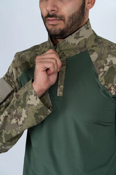 Bikatex Taktik Tişört Operasyon Tişörtü Uzun Kol T-Shirt - 402 - 5
