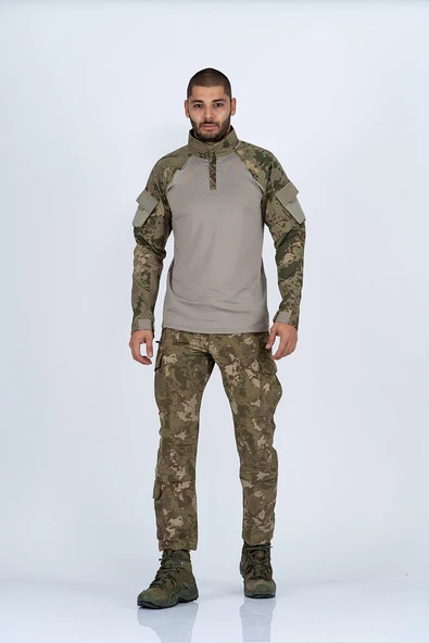 Bikatex Taktik Tişört Operasyon Tişörtü Uzun Kol T-Shirt - 402 - Resim 3