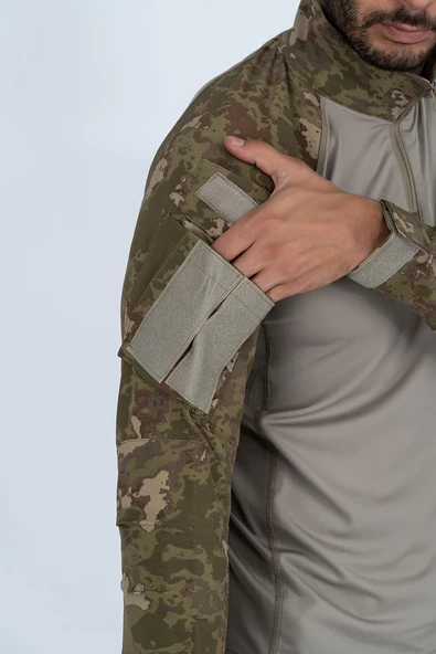 Combat Tactical Outdoor Taktik Tişört Operasyon Tişörtü Uzun Kol T-Shirt - 401 - Resim 4