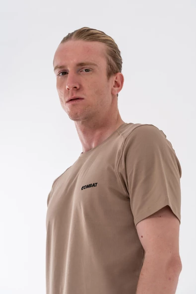 Combat Tactical Outdoor Tişört Günlük Sıfır Yaka Erkek Tişörtü Basıc T-Shirf- 807 Org - Resim 9
