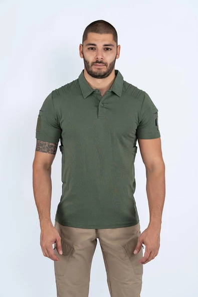 Combat Tactical Outdoor Taktik Kısa Kol Pike Tişört Kısa Kol T-Shrıt-804 - 7