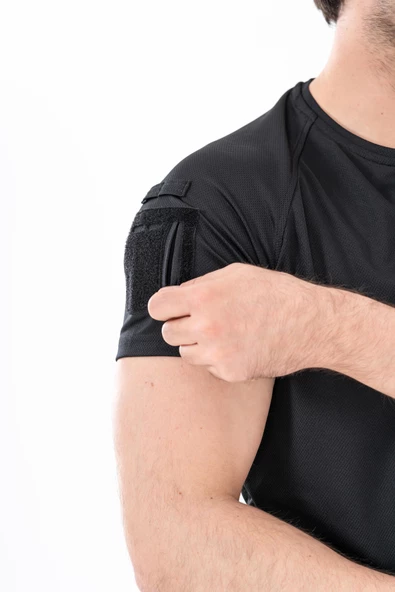 Bikatex Tactical Taktik Tişört Yuvarlak Bisiklet Yaka Tişört Outdoor T-Shirt - 801 - Resim 5