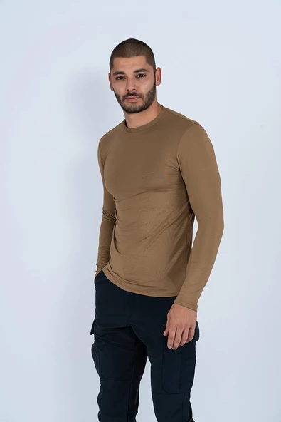 Thermo Dynamıc  T-Shırt Microfiber Basıc Termal  Uzun Kol Tişört - 810 - 5