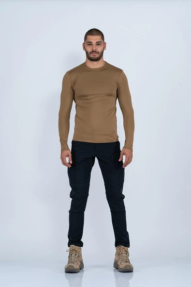 Thermo Dynamıc  T-Shırt Microfiber Basıc Termal  Uzun Kol Tişört - 810 - 7
