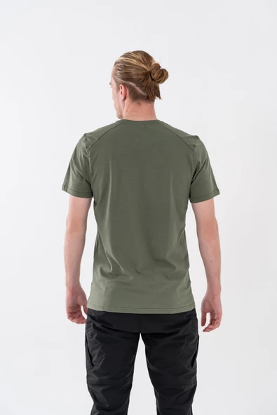 Combat Tactical Outdoor Tişört Günlük Sıfır Yaka Erkek Tişörtü Basıc T-Shirf- 807 Org - 9