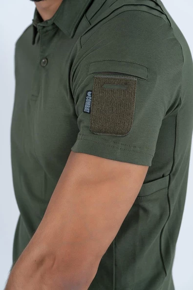 Combat Tactical Outdoor Taktik Kısa Kol Pike Tişört Kısa Kol T-Shrıt-804 - 5