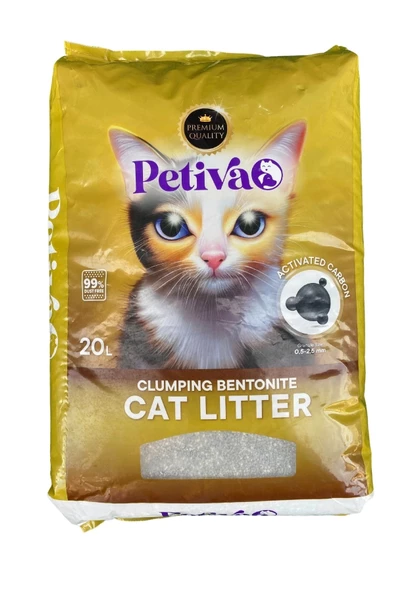 Petiva Aktif Karbon Kedi Kumu 20 L