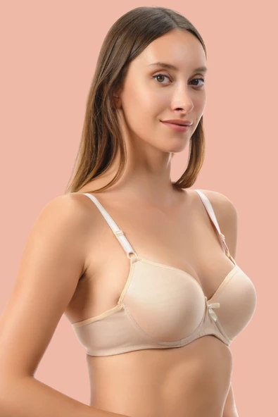 Shopidik  Günlük Dolgusuz 2 Li Mikro Sütyen - 4