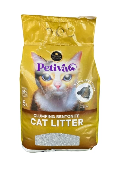 Petiva Aktif Karbon Kedi Kumu 5 L - 3