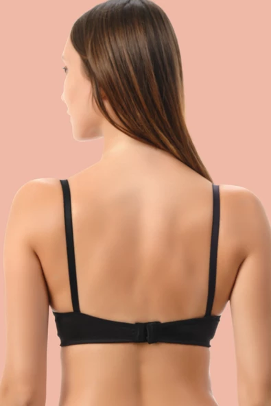 Shopidik  Günlük Dolgusuz 2 Li Mikro Sütyen - 4