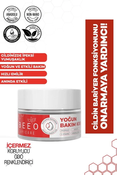 Bee'O Apicare S.O.S Yoğun Bakım Kremi 15 ml