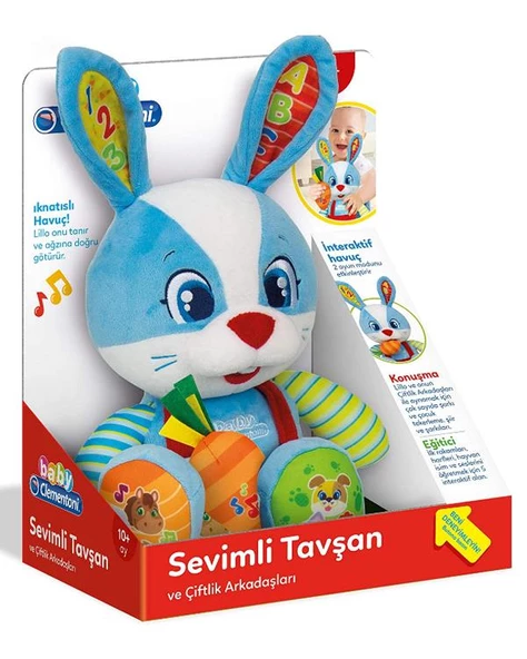 Baby Clementoni Sevimli Tavşan 64544