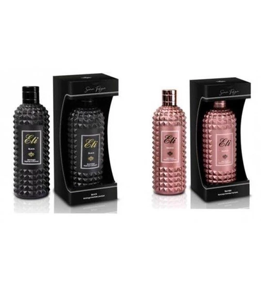 Eti Boutıqua Black Cam Şişe Kolonya 300ML  Eti Kolonya Butik Bronze 300 ml - Resim 3
