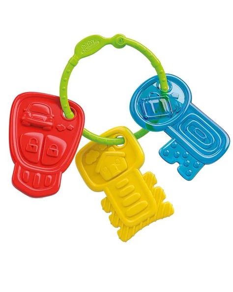 Baby Clementoni Yumuşak Renkli Anahtar Dişlik 17057 - 3