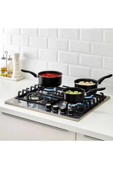 IKEA Kavalkad Sos tencere Seti 3 Adet Tencere - 2