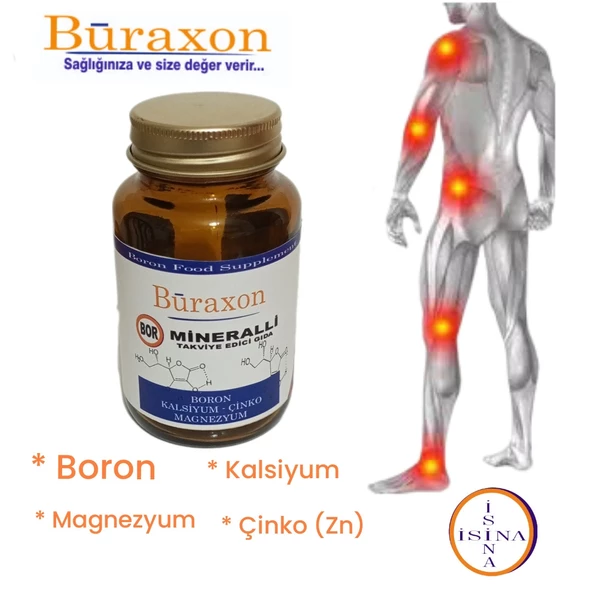 Buraxon Bor gıda takviyesi Tablet boron supplement - 2