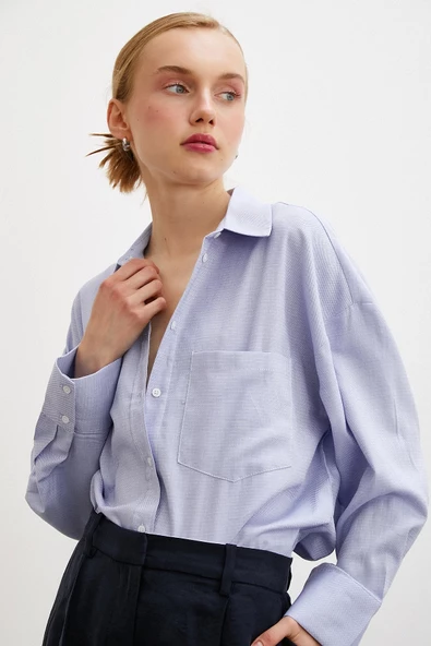 Klasik Gömlek Mavi ürün görseli