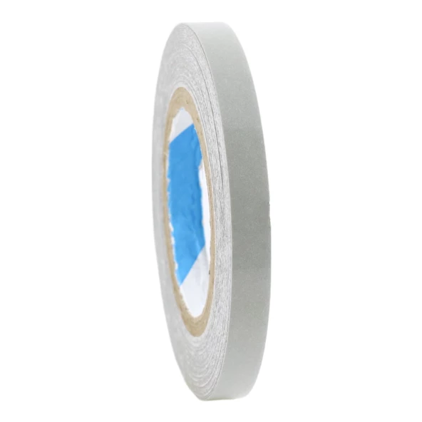 Yapışkanlı Neon Bisiklet Motosiklet Araba Jant Bandı 7 mm X 7 metre Beyaz Reflektif Parlayan Bant - 4