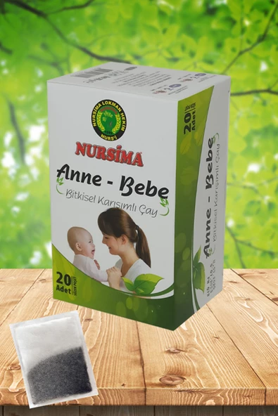 Anne - Bebe Bitkisel Karışımlı Çay 20 'li Süzen Poşet