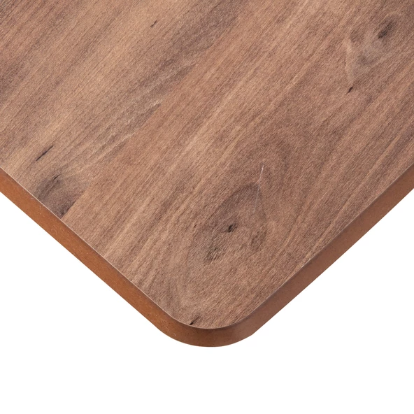 60x100 cm Ahşap Lüx Ayaklı Orta Sehpa Ceviz A9 - 3