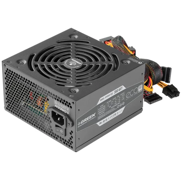 Green Gp350A-Eco 350W 80+ Power Supply PC Güç Kaynağı (3Yıl Garanti)