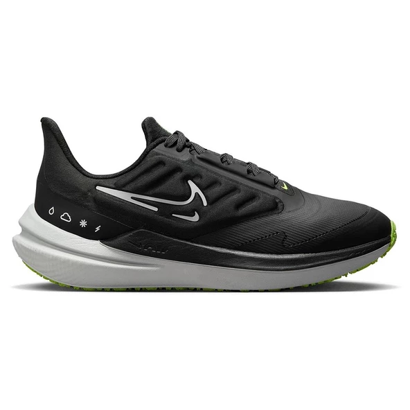 Nike DM1104-001 Air Winflo 9 Shield Siyah Koşu Kad