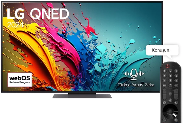 LG 55QNED86T6A 55" QNED 4K Ultra HD Smart LED TV