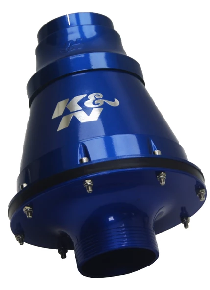 K&N Apollo Açık Hava Performans Filtre Kiti 70mm Mavi, DAHI81 - 2