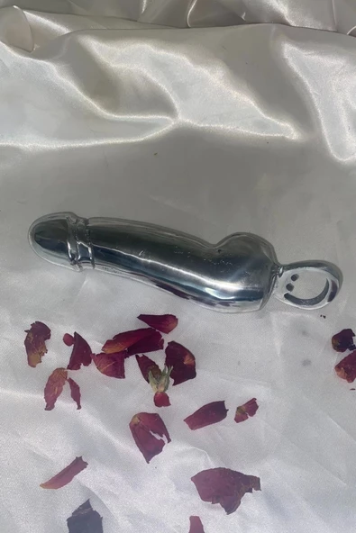 Şişe Açacak Peni s Objeli Büyük Boy Metal Krom Kaplama Bira Gazoz Açacağı - 5