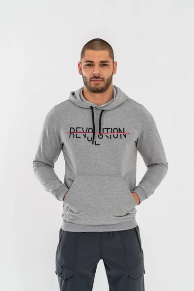 Combat Tactical Outdoor Tactik Baskılı Uzun Kol Tişört Günlük Basic Sweatshirt - 904 - Gri - 4