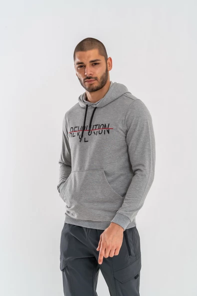 Combat Tactical Outdoor Tactik Baskılı Uzun Kol Tişört Günlük Basic Sweatshirt - 904 - Gri - 2