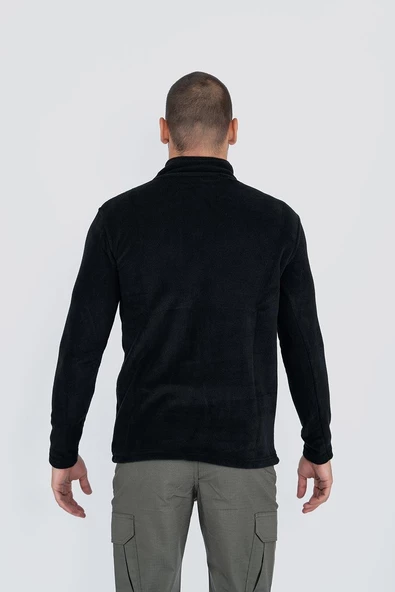 Bikatex Taktik Yarım Fermuarlı Sweatshırt Polar Anti Pilling Fit Dik Yaka Polar - 903 - Resim 10